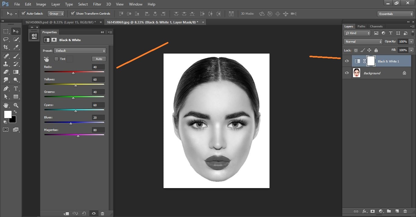 How to create sliced head - Photo Manipulation in Photoshop