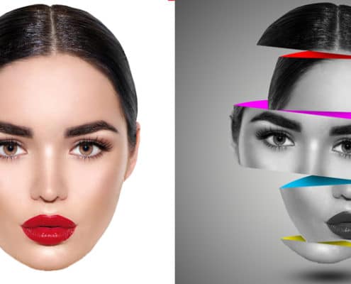 How to create sliced head - Photo Manipulation in Photoshop
