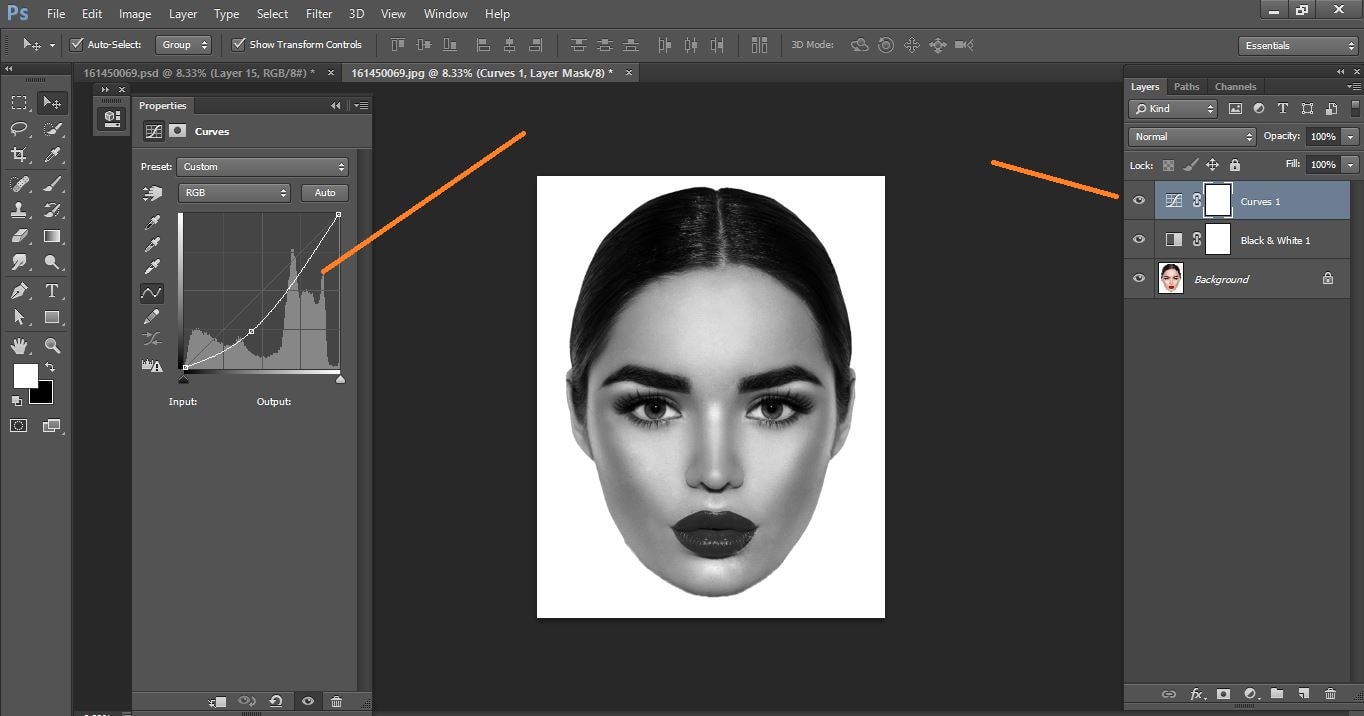 How to create sliced head - Photo Manipulation in Photoshop