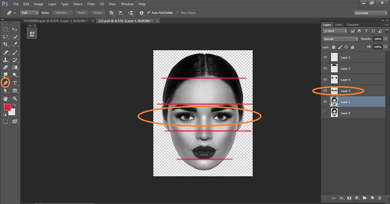 How to create sliced head - Photo Manipulation in Photoshop