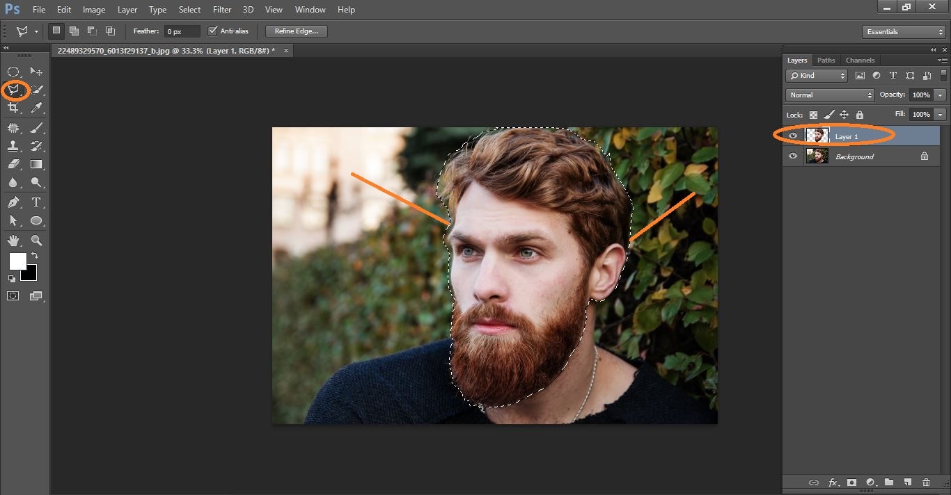 How to create Galaxy Logo Design from Face in Photoshop 