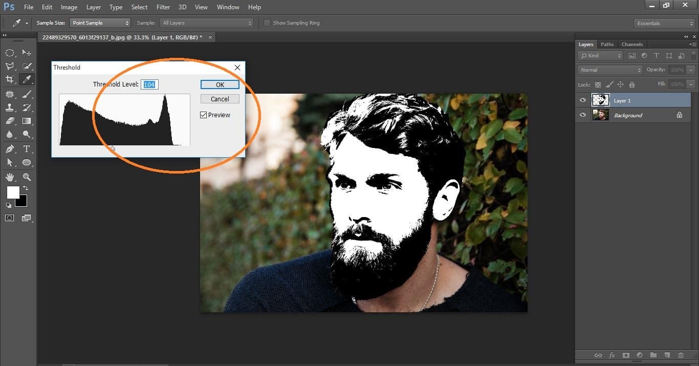 How to create Galaxy Logo Design from Face in Photoshop 