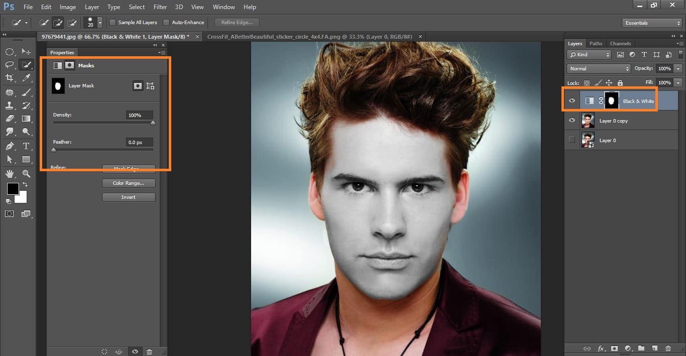 How to create Paint Graphics onto a Face in Photoshop