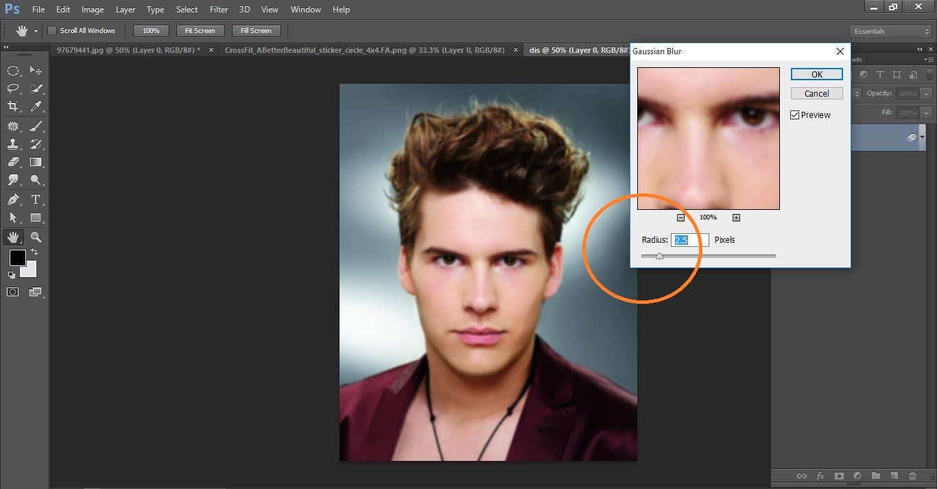 How to create Paint Graphics onto a Face in Photoshop