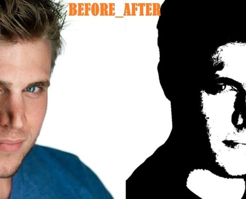 How to create Turn a Photo into a Stencil –in Photoshop manipulation