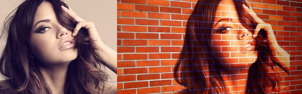 How to create Transform a Photo into a Brick Wall Portrait tin Photoshop 