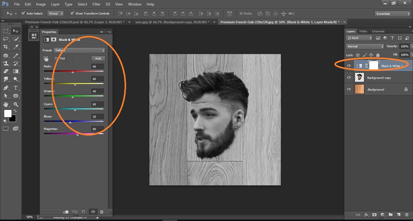 How to create Quickly Transform a Photo into a Woodcut- in Photoshop manipulation