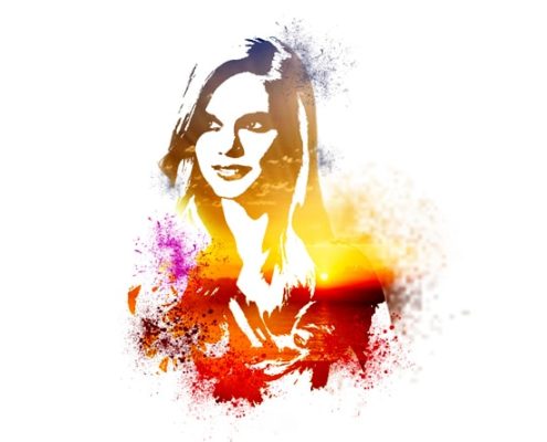 How to Create Splatter photo Effect In Photoshop