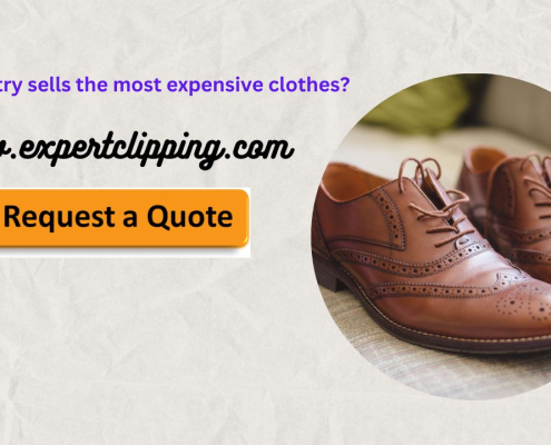 What country sells the most expensive clothes