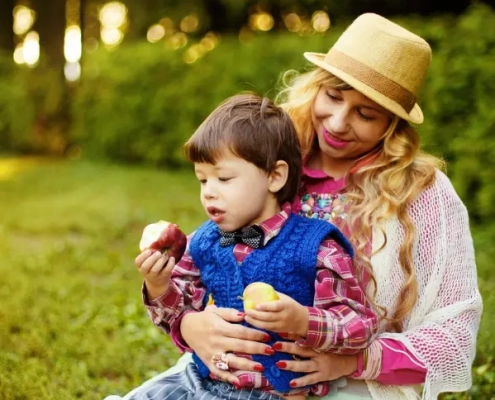 mom and son photography ideas